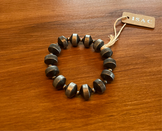 Rondelle Navajo Pearl Bracelet