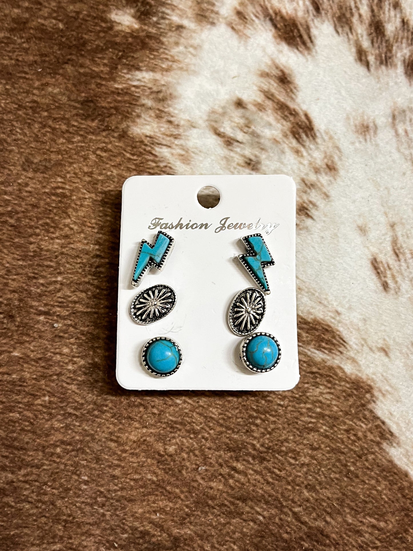 Turquoise Earring Stud Set