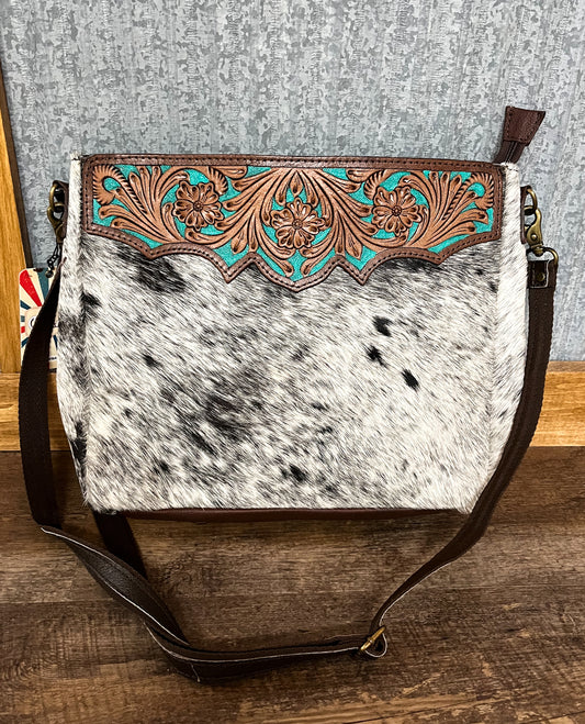 Cowhide/Leather Bag-Crossbody