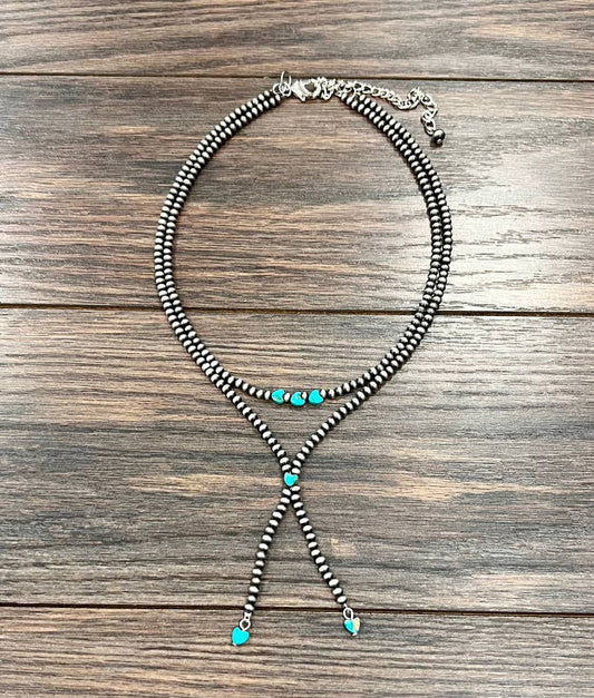 Heart Tassel Necklace