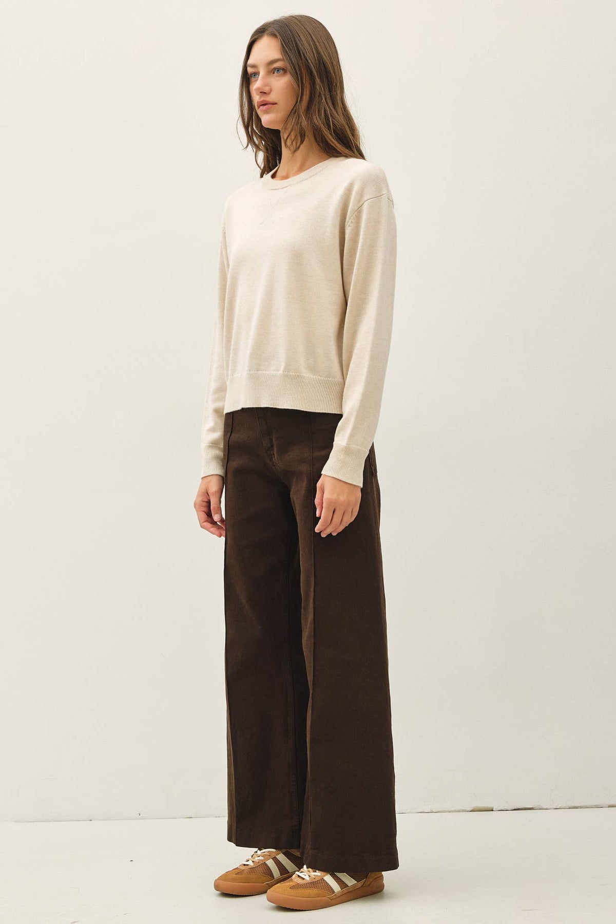 Kendell Top-Oatmeal