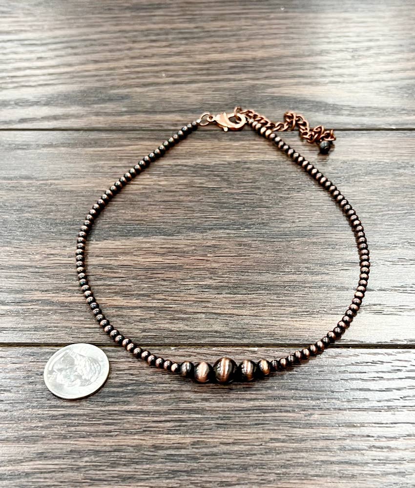 Copper Choker Necklace